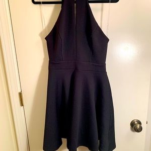 Black Halter Dress